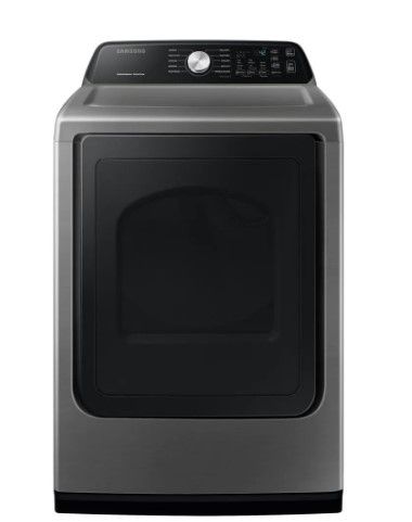 Photo 1 of Large 7.4 cu. ft. Capacity Platinum Electric Dryer with Sensor Dry
by Samsung
