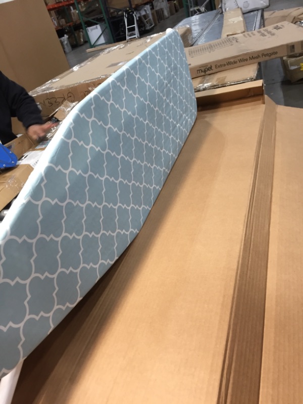 Photo 3 of 
HOMZ FBA_4740044 4-Leg Steel Top Ironing Board, Blue Lattice Cover, Made in the USA, Creamstripe
Style:Standard
Color:Creamstripe