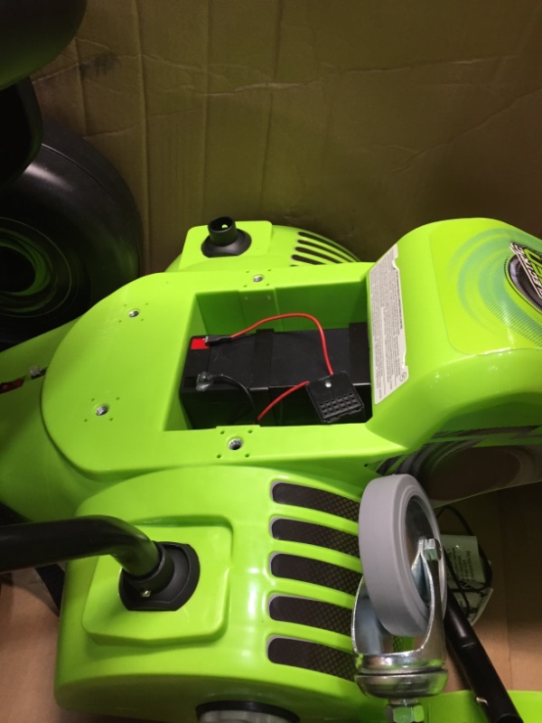 Photo 2 of Huffy Green Machine Electric Ride On Toys
Style:Green Machine Vortex Tilt & Turn