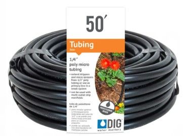 Photo 1 of 10 SETS OF- 1/4 in. x 50 ft. Poly Micro Drip Tubing