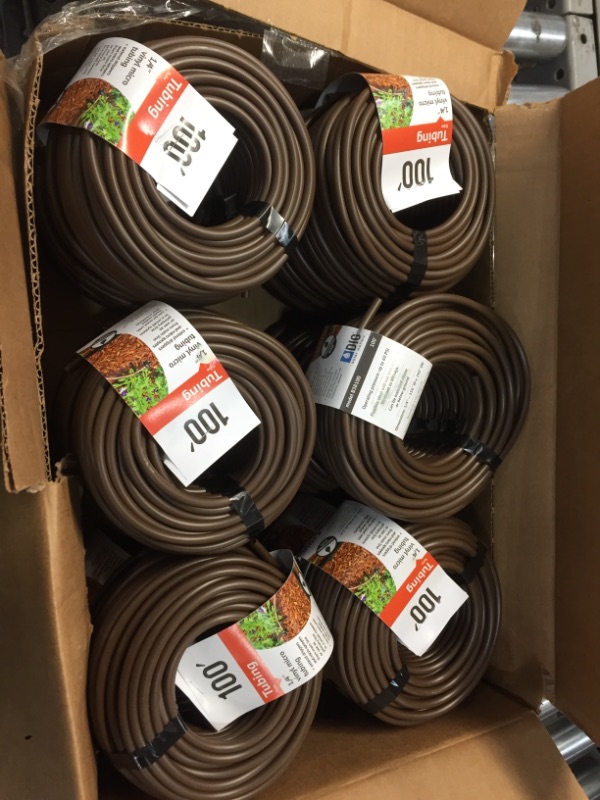 Photo 2 of 12 SETS OF- 1/4 in. x 100 ft. Vinyl Micro Drip Tubing
