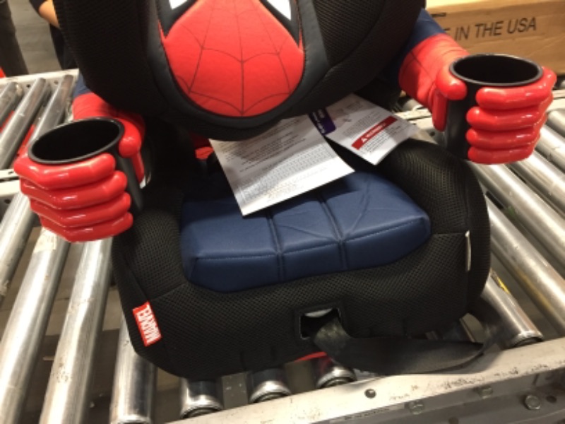 Photo 4 of KidsEmbrace 2-in-1 Harness Booster Car Seat, Marvel Spider-Man , Black
