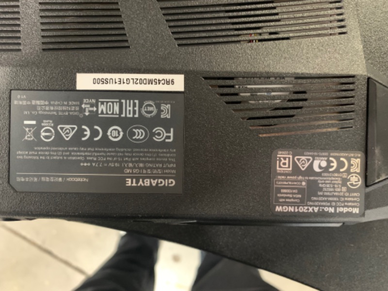 Photo 1 of (NON FUNCTIONAL)
(PARTS ONLY)
GIGABYTE G5 MD-51US123SH 15.6" 144 Hz IPS Intel Core i5 11th Gen 11400H, NVIDIA