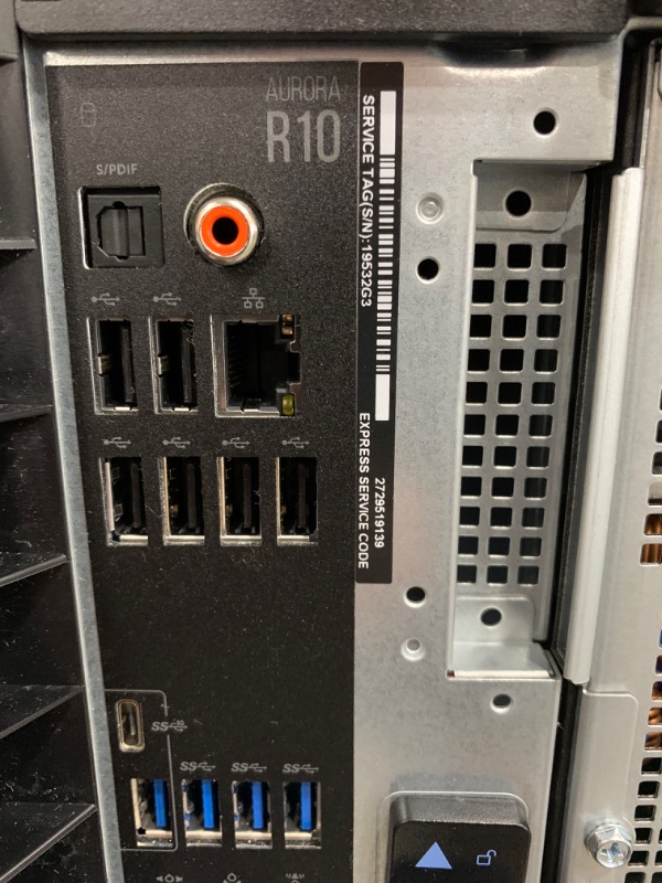 Photo 1 of (Parts Only)
Alienware Aurora (R10 Gaming Case)