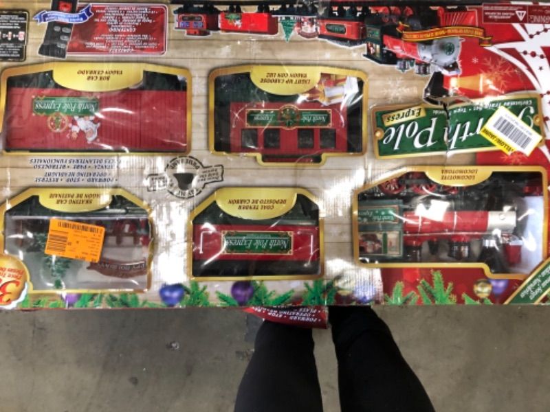 Photo 1 of EZTEC Remote Control North Pole Express Christmas Train Set