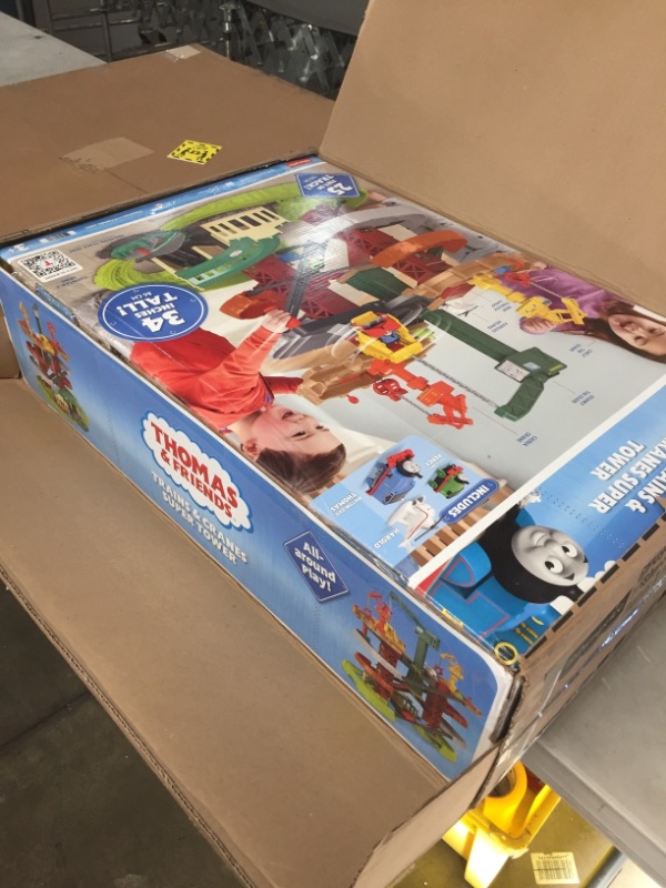 Photo 2 of *NEW, has NOT been opened*
Thomas & Friends Trains & Cranes Super Tower, motorized train and track set for preschool kids ages 3 years and up
