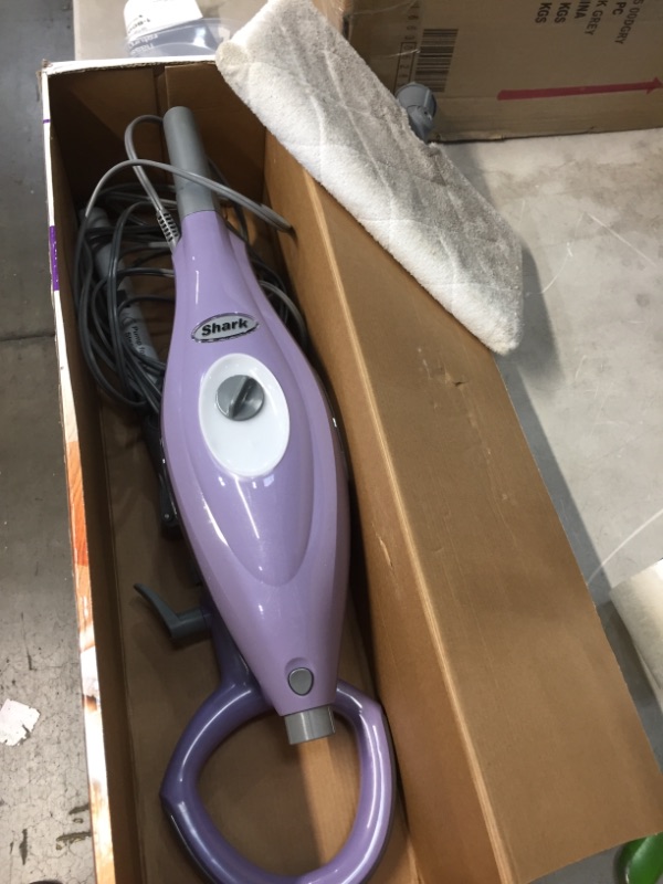 Photo 2 of *USED*
Shark S3501 Steam Pocket Mop Hard Floor Cleaner, Purple
