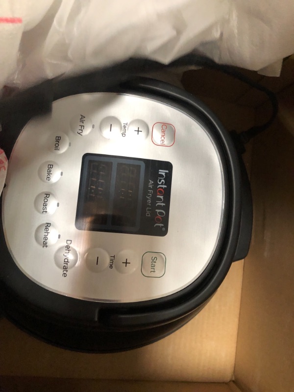 Photo 3 of Instant Pot 6 Quart Air Fryer Lid