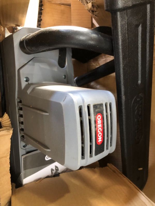 Photo 1 of (parts only item)  Oregon CS1500 18-inch 15 Amp, Self-Sharpening Corded Electric Chainsaw