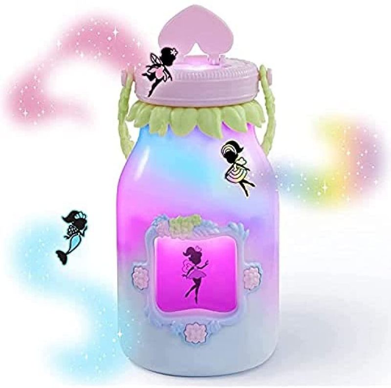 Photo 1 of *batteries NOT included*
*MISSING bottom cover piece* 
WowWee Got2Glow Fairy Finder - Electronic Fairy Jar Catches Virtual Fairies - Got to Glow (Pink)
