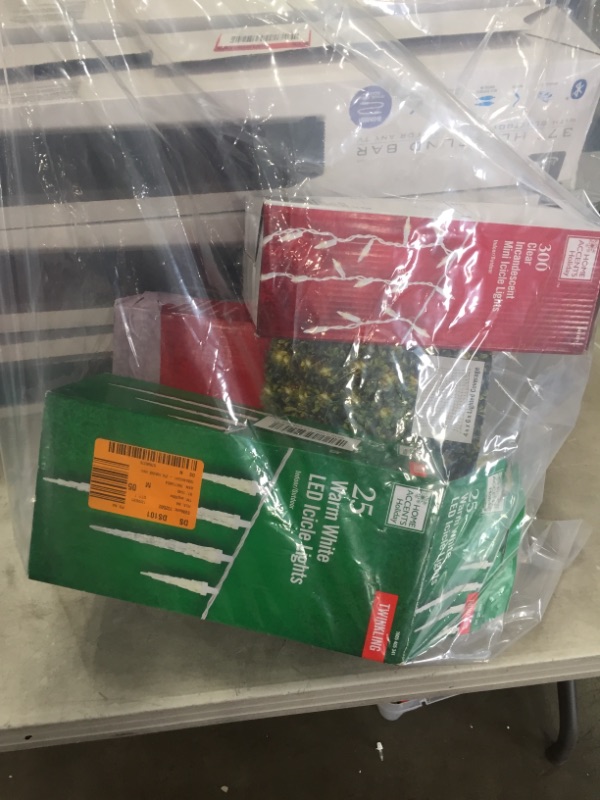 Photo 1 of *sold AS IS, NO returns*
Bundle of Christmas Lights