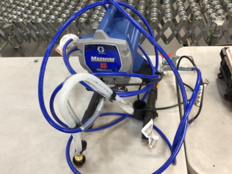 Photo 5 of Graco Magnum 262800 X5 Stand Airless Paint Sprayer, Blue
