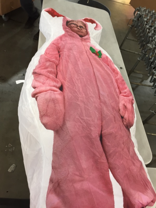 Photo 2 of 6 Ft Pre-Lit LED Airblown a Christmas Story Ralphie Photorealistic Christmas Inflatable *** SOME WAREHOUSE DIRT***
