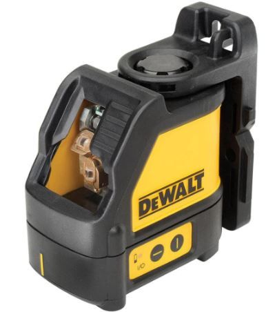 Photo 1 of *USED*
*MISSING batteries and manual* 
DEWALT 165 ft. Red Self-Leveling Cross-Line Laser Level with (3) AA Batteries & Case