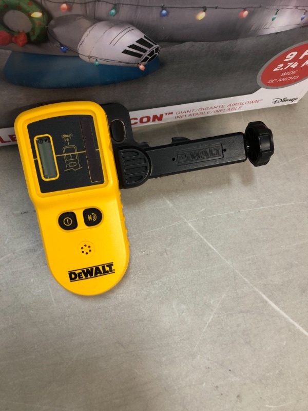 Photo 1 of 150 ft. Red Self-Leveling Rotary Laser Level with Detector & Clamp, Wall Mount, Remote, Bag, (2) D & (1) 9-Volt battery