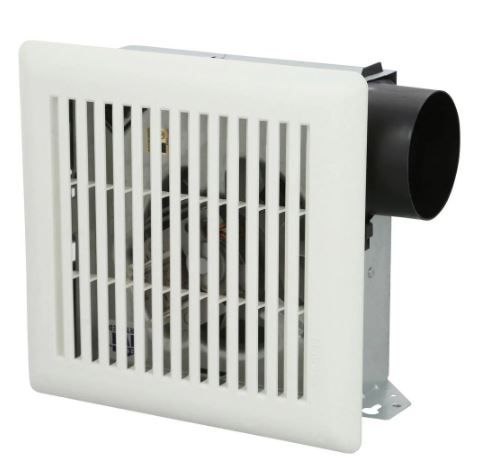 Photo 1 of Broan-NuTone 50 CFM Ceiling/Wall Mount Bathroom Exhaust Fan