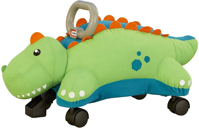 Photo 1 of *MISSING handle*
Little Tikes Dino Pillow Racer, Soft Plush Ride-On Toy 
