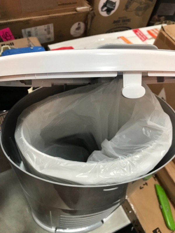 Photo 1 of Dekor Classic Hands-Free Diaper Pail | Gray | Easiest to Use | Just Step – Drop – Done 
