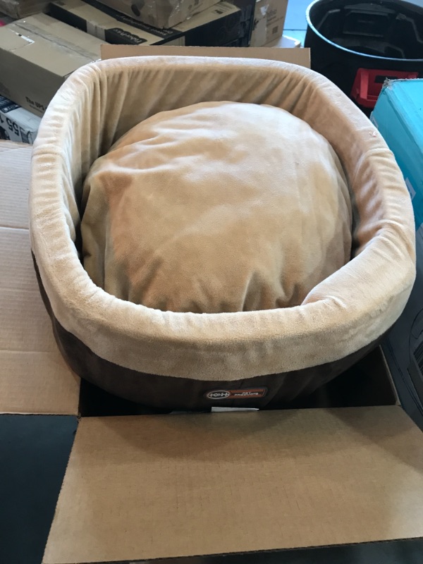 Photo 2 of *USED*
K&H Pet Products Heated Thermo-Kitty Heated Cat Bed Mocha/Tan - Large (20 in)
