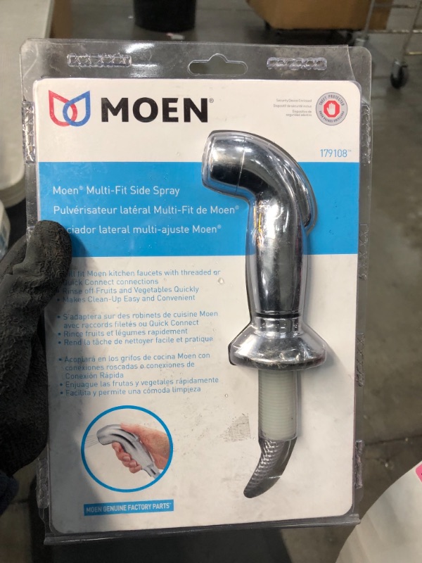 Photo 2 of *USED*
Moen Universal Kitchen Faucet Side Spray in Chrome
