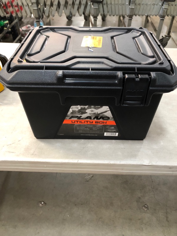 Photo 2 of *SEE last picture for damage*
Plano 16 qt. Storage Crate