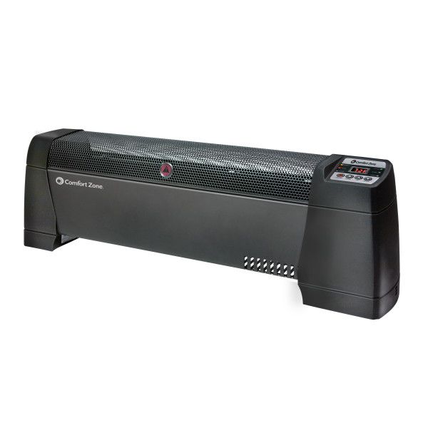 Photo 1 of 30-Inch 750-Watt/1,500-Watt Digital Convection Portable Baseboard Heater
