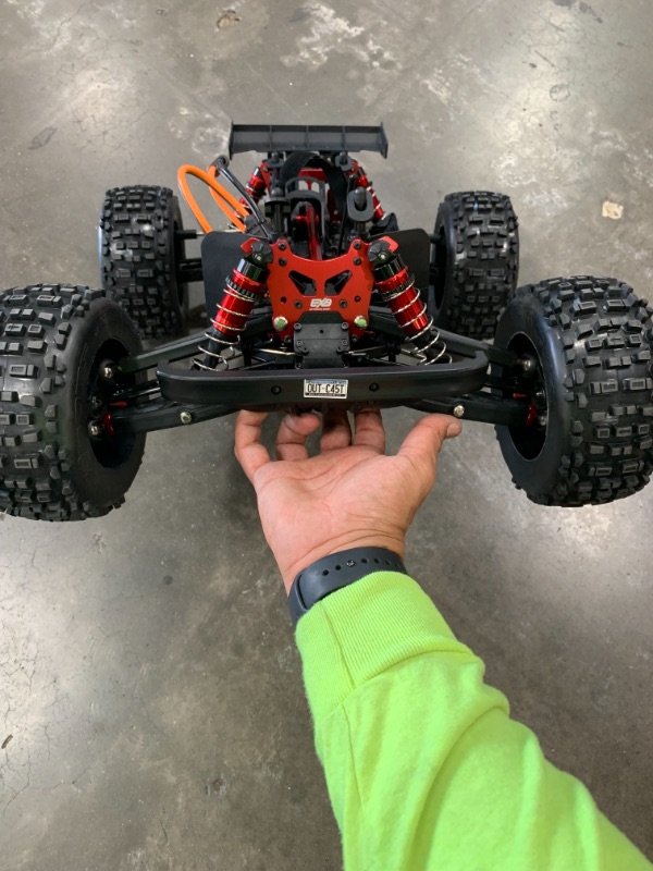 Photo 1 of ARRMA RC Truck 1/8 Outcast 6S BLX 4WD Extreme Bash Stunt Truck RTR (Battery and Charger Not Included), Black, ARA8710
