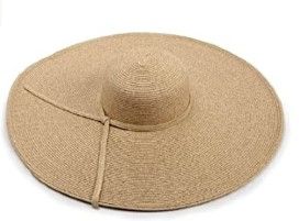 Photo 1 of San Diego Hat Company Women's Ultrabraid X Large Brim Hat, Toast
