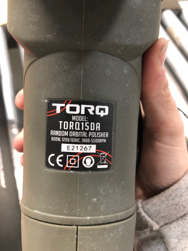 Photo 4 of Chemical Guys TORQ15DA Polishers TORQ 15mm Long-Throw Random Oribital Polisher
