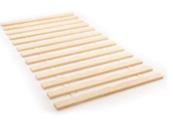 Photo 1 of  53.875 in. W x 72 in. L x 0.75 in. H Solid Wood Full Bed Support Slats
