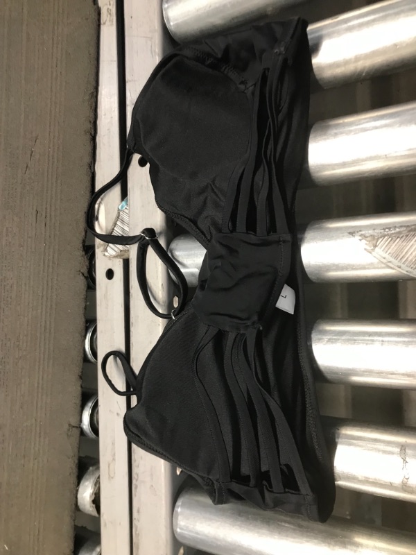 Photo 3 of Large; Black 2 piece bathing suit