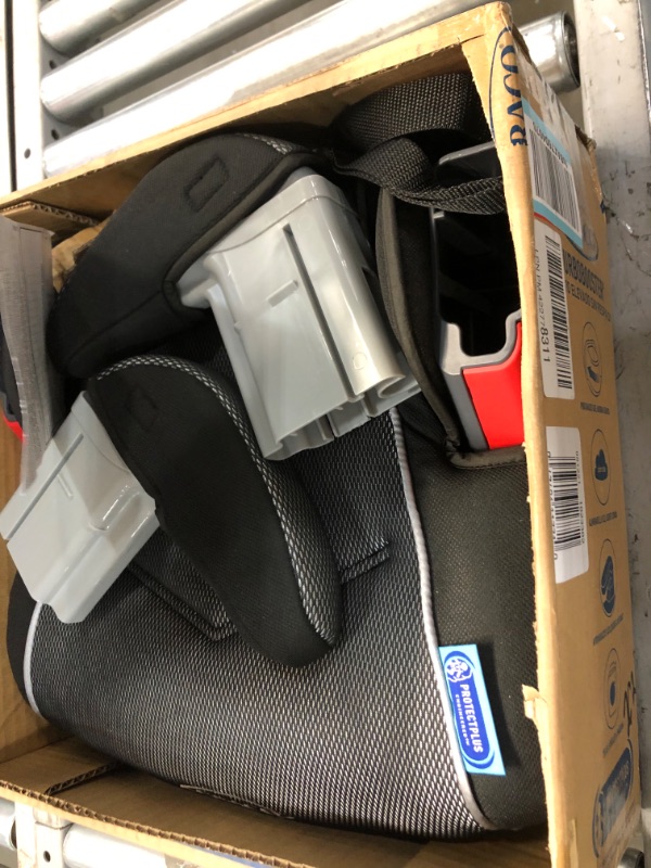 Photo 3 of Graco TurboBooster Backless Booster Car Seat, Galaxy Gray