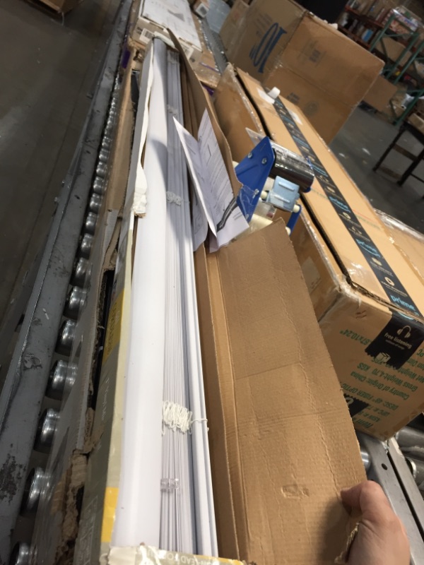 Photo 1 of Achim Cordless GII Morningstar 1" Light Filtering Mini Blind 58x48 - White