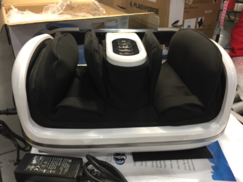 Photo 6 of Cloud Massage Shiatsu Foot Massager Machine -Increases Blood Flow Circulation, Deep Kneading, with Heat Therapy -Deep Tissue, Plantar Fasciitis, Diabetics, Neuropathy
