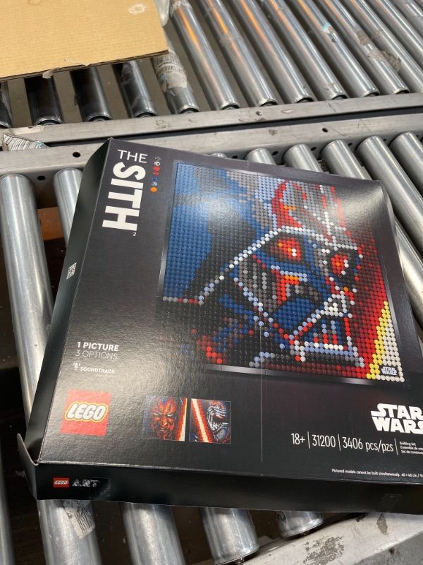 Photo 3 of LEGO Art Star Wars The Sith 31200 Creative Sith Lord Building Kit; an Elegant Piece for Adults who Love Mindful Art Projects or The Dark Lords of The Sith (3,395 Pieces)
