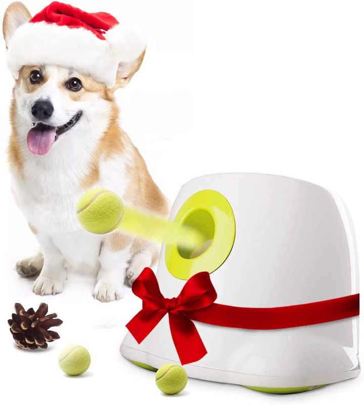 Photo 1 of 
All for Paws Interactive Automatic Ball Launcher for Dogs, Dog Tennis Ball Throwing Machine for Small, Medium Large Size, 3 Balls Included