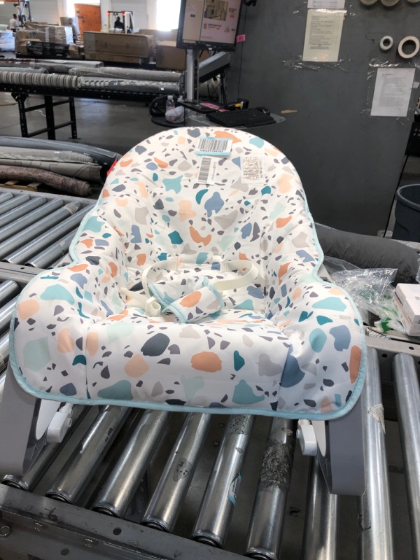 Photo 2 of 
Fisher-Price Infant-to-Toddler Rocker - Pacific Pebble, Portable Baby Seat, Multi
Style:Pacific Pebble