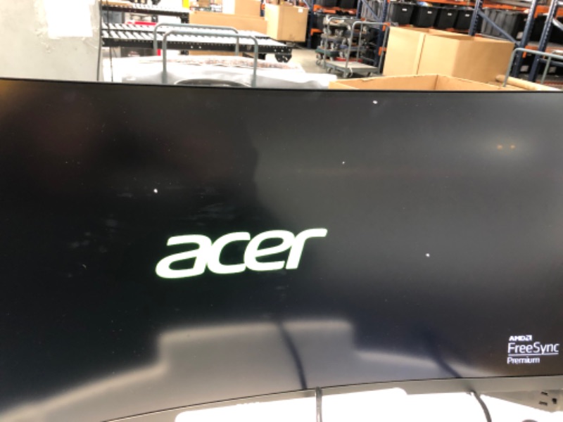 Photo 2 of 
Acer Nitro XZ342CK Pbmiiphx 34" 1500R Curved WQHD (3440 x 1440) VA Gaming Monitor with AMD Radeon Freesync, VESA Certified DisplayHDR400, 95% sRGB,...
Size:34 in
Style:WQHD (3440 x 1440) 144 Hz