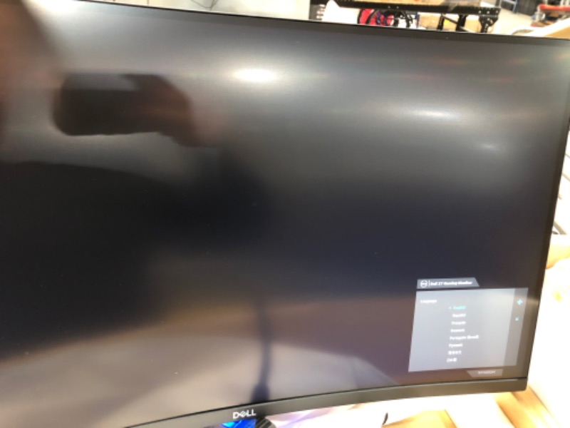 Photo 2 of 
Dell Curved Gaming Monitor 27 Inch Curved Monitor with 165Hz Refresh Rate, QHD (2560 x 1440) Display, Black - S2722DGM