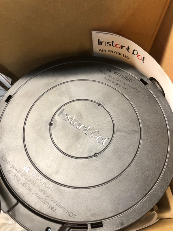 Photo 2 of Instant Pot 6 Quart Air Fryer Lid