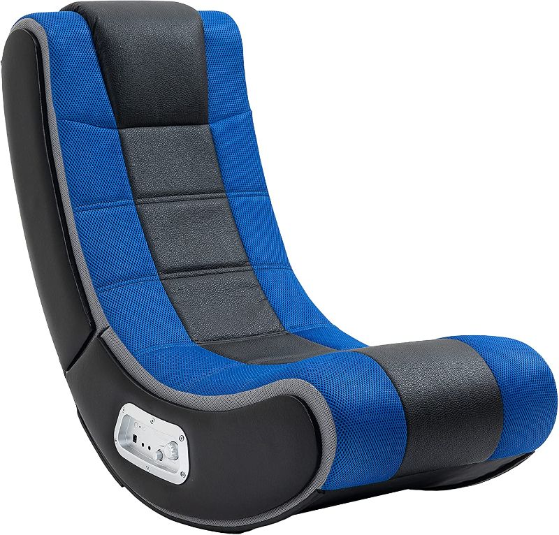Photo 1 of 
X Rocker 2.1 Sound V Rocker Foldable Video Gaming Floor Chair
Color:Blue/Black/Gray