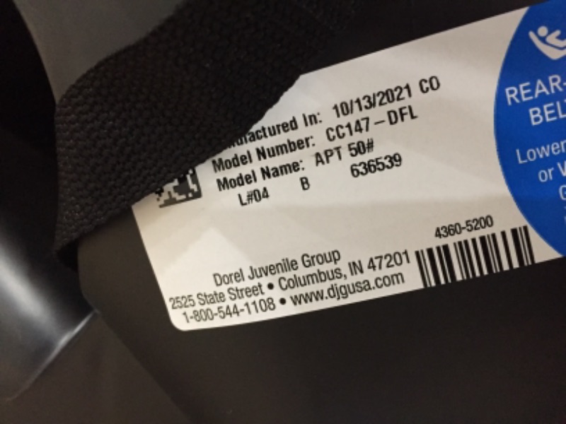 Photo 6 of Cosco Apt 50 Convertible Car Seat (Black Arrows)