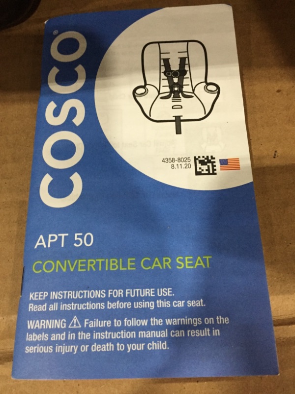 Photo 5 of Cosco Apt 50 Convertible Car Seat (Black Arrows)