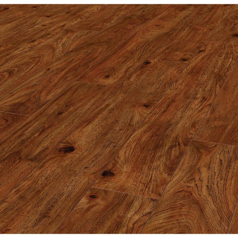 Photo 1 of 25 CASES Lifeproof Warm Cinnamon Hickory 12 Mm Thick X 6.1 in. Wide X 47.64 in. Length Laminate Flooring (14.13 Sq. Ft. / Case), Medium
