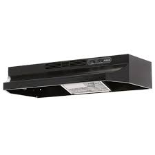 Photo 1 of **PARTS ONLY ** Broan-NuTone
RL6200 Series 30 in. Ductless Under Cabinet Range Hood with Light in Black