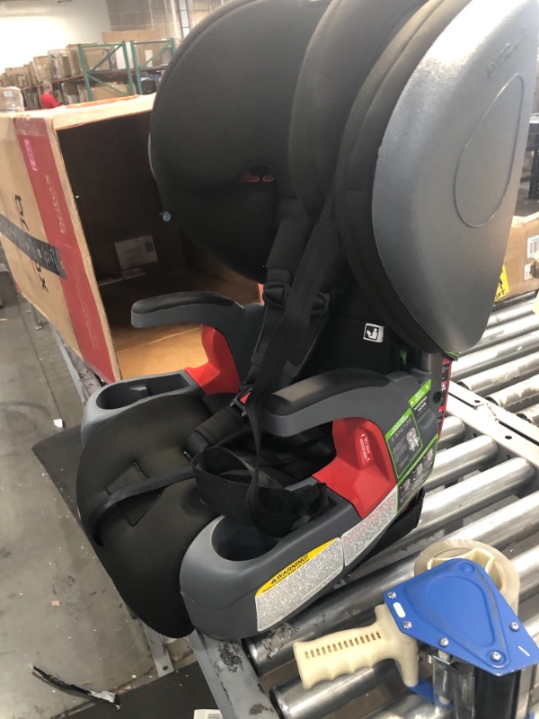 Photo 3 of Britax Grow with You ClickTight Plus Harness-2-Booster Car Seat, Jet Safewash Fabric
