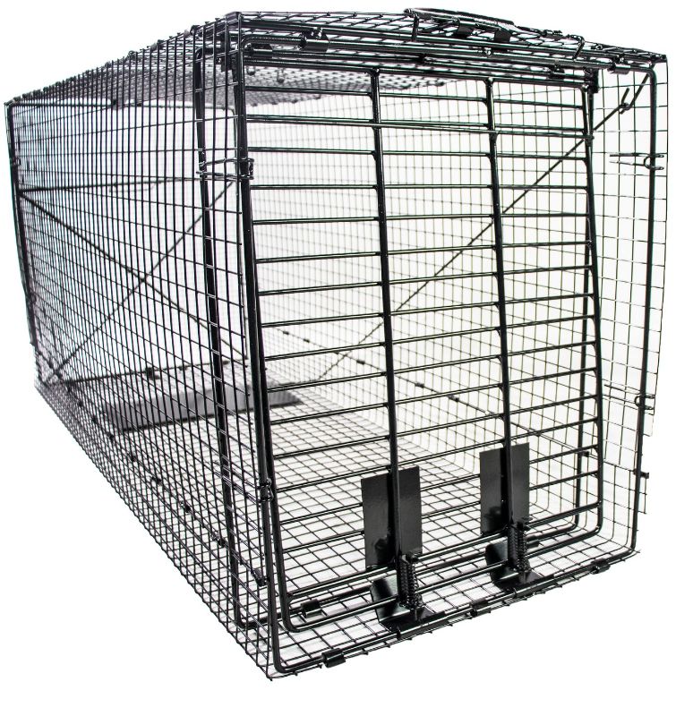 Photo 1 of Humane Way Foldable Metal Animal Trap XL - 50 Inch x 20 Inch x 26 Inch
