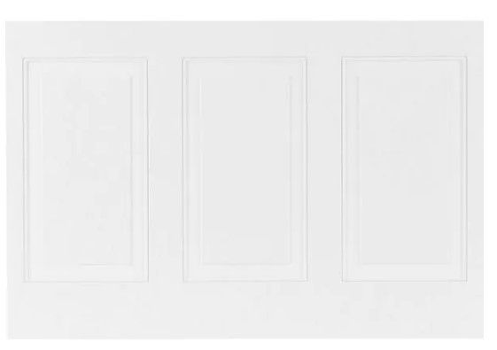 Photo 1 of 1/4 in. x 32 in. x 48 in. MDF Wainscot Panel (pack of 21)