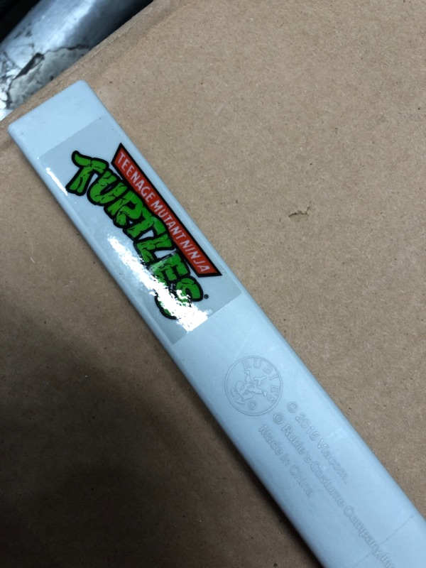 Photo 3 of Nickelodeon Rubie's Men's Teenage Mutant Ninja Turtles Casey Jones Costume Accessory Hockey Stick, Multi-Colored, One Size
