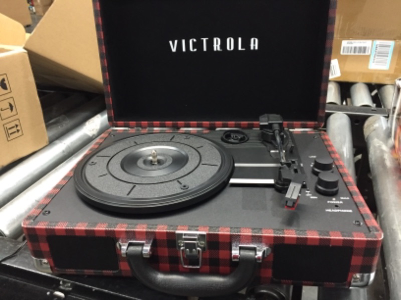 Photo 1 of Victrola Vintage Bluetooth Portable Suitcase Record Player
